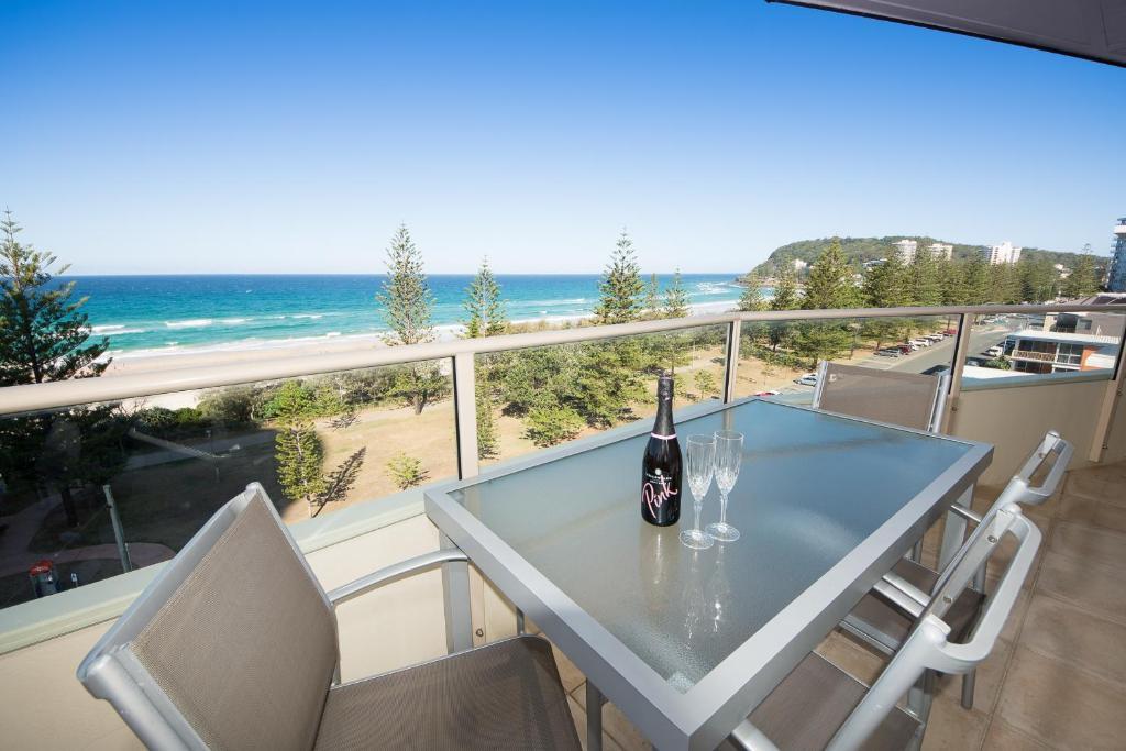 Wyuna Beachfront Holiday Apartments Gold Coast Camera foto